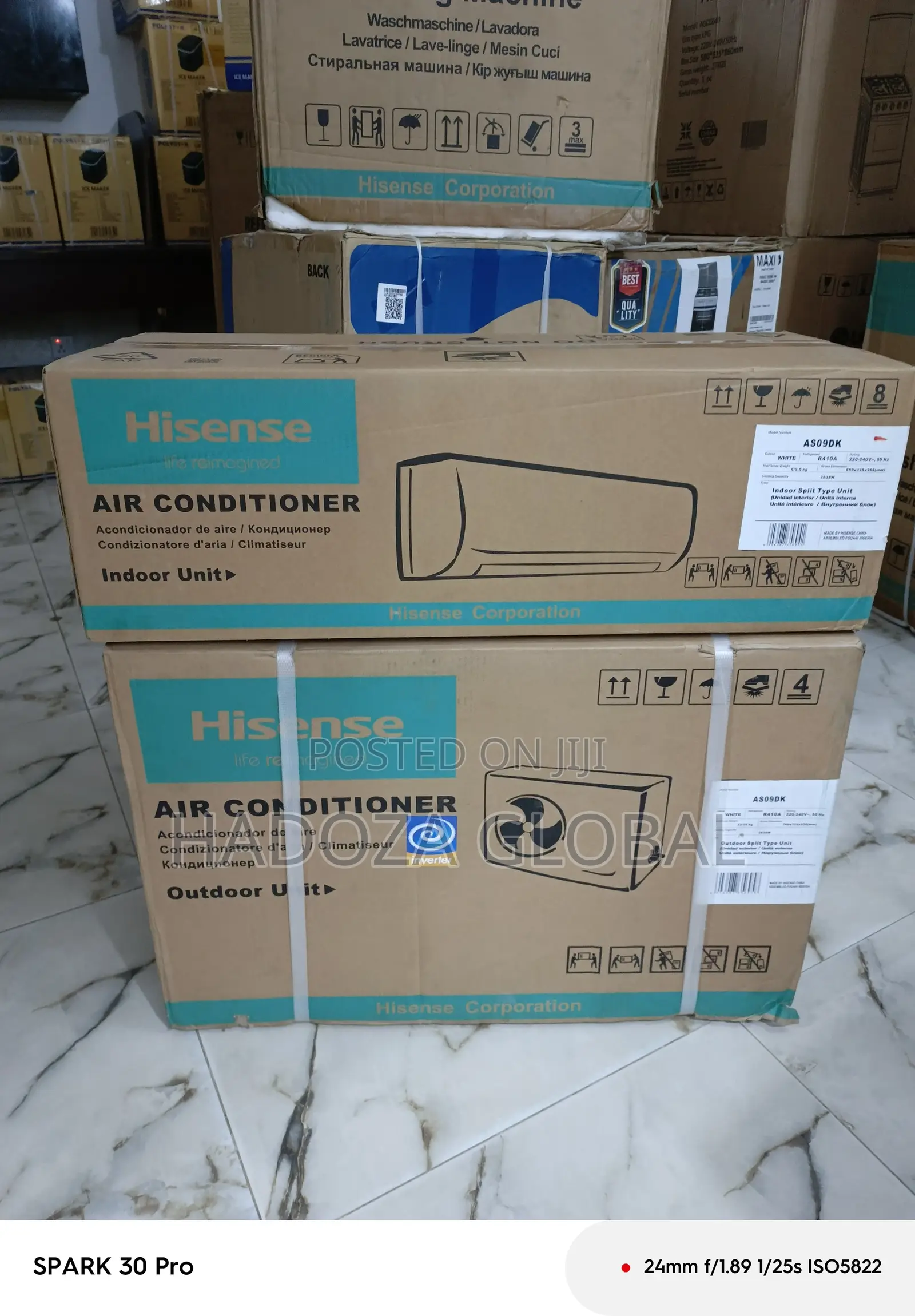 Wall-mounted 1hp Hisense Ac