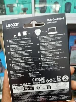 Lexar Professional Multi-Card 3-in-1 Usb 3.1 Reader