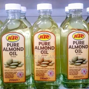 Photo - KTC Pure Almond Oil 12x200ml