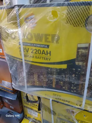 G Power 220ah 12v Tubular Battery Very Effective and Reliabl