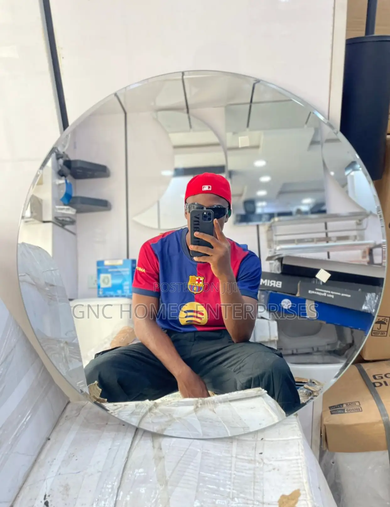 Circle Plain Mirror