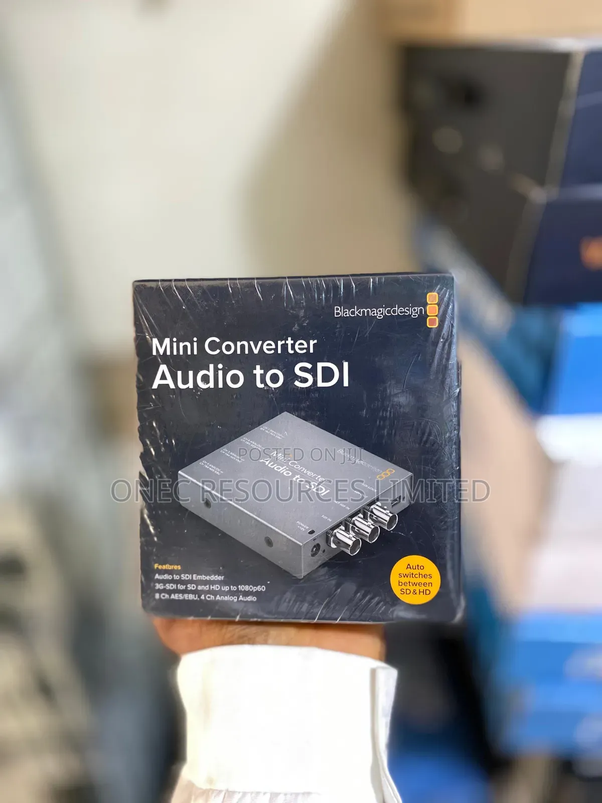 Blackmagic Design Audio to Sdi Converter