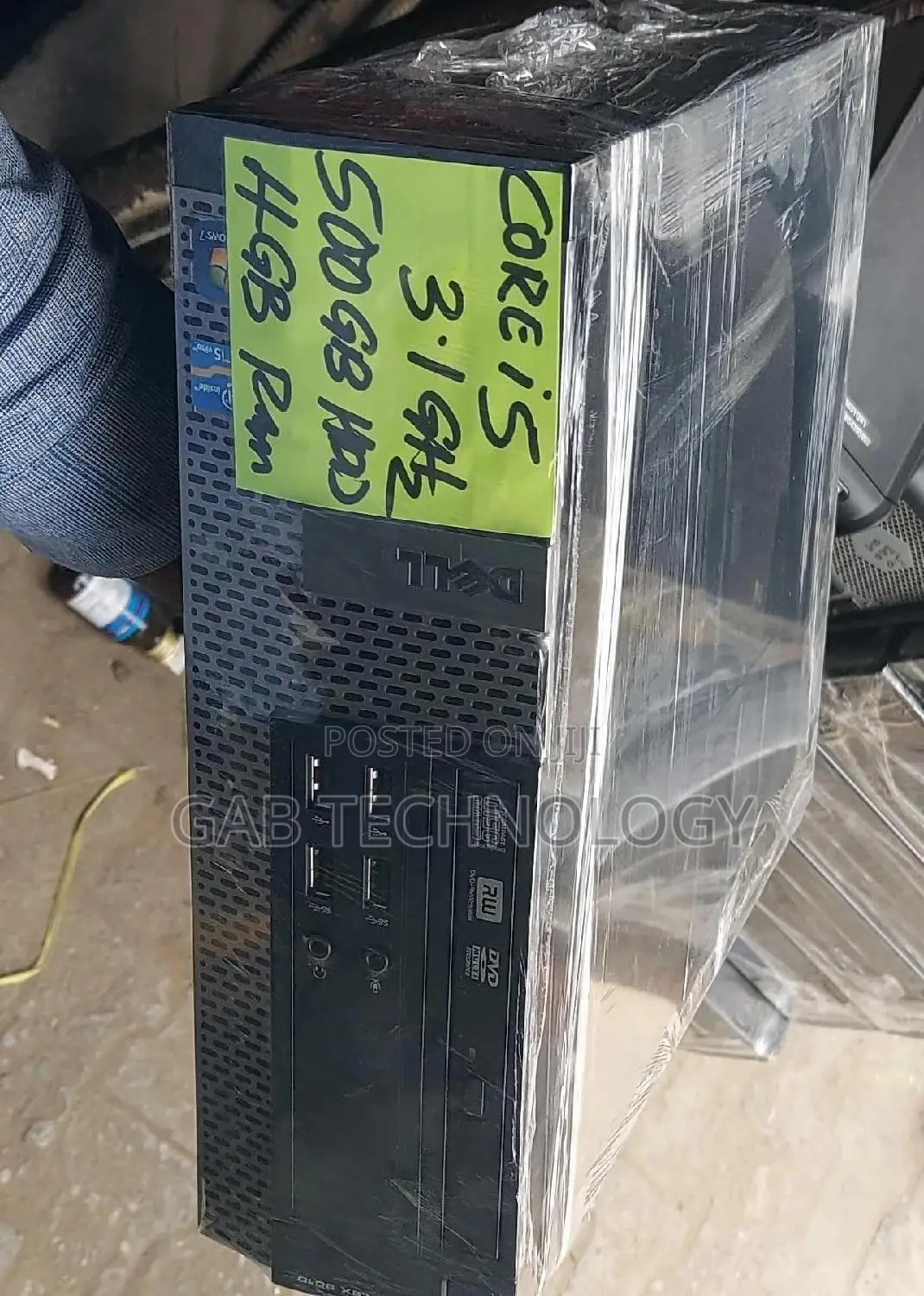 Desktop Computer Dell 4GB Intel Core I5 HDD 500GB