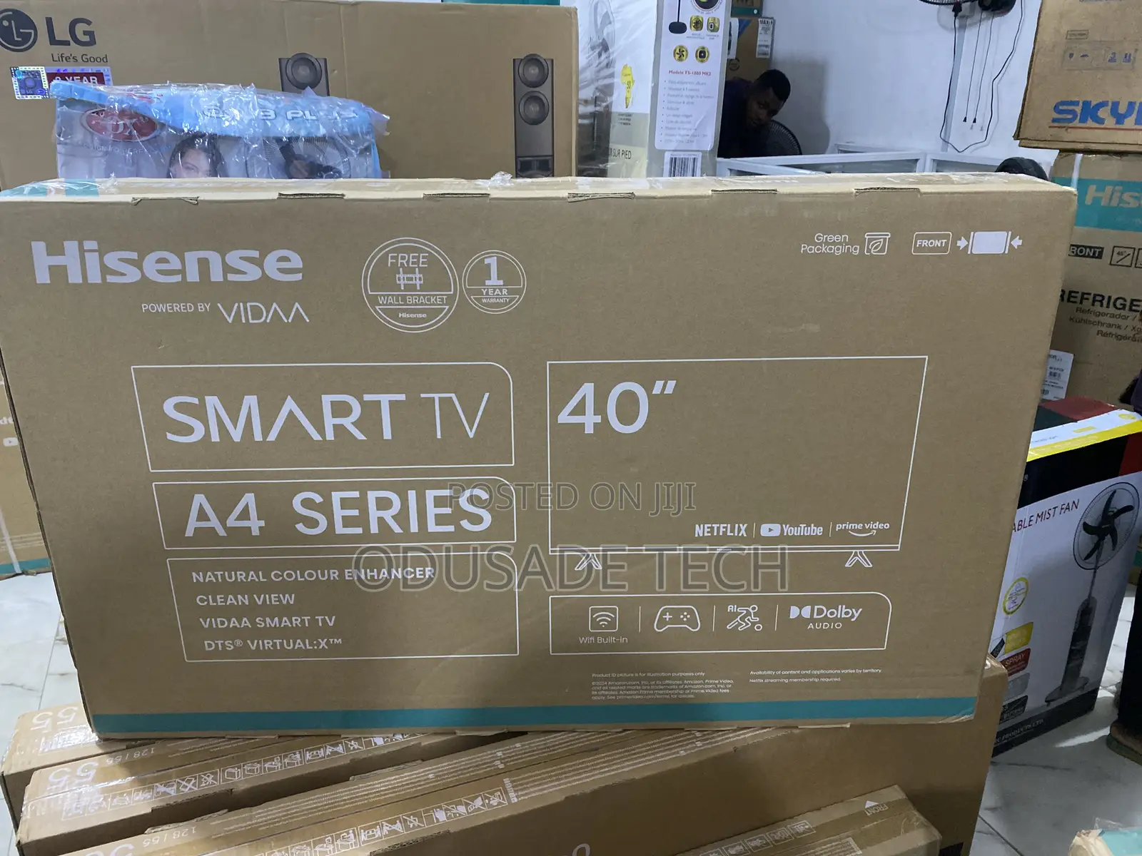 Hisense 40a4k 40" Smart Tv – Vidaa Operating System