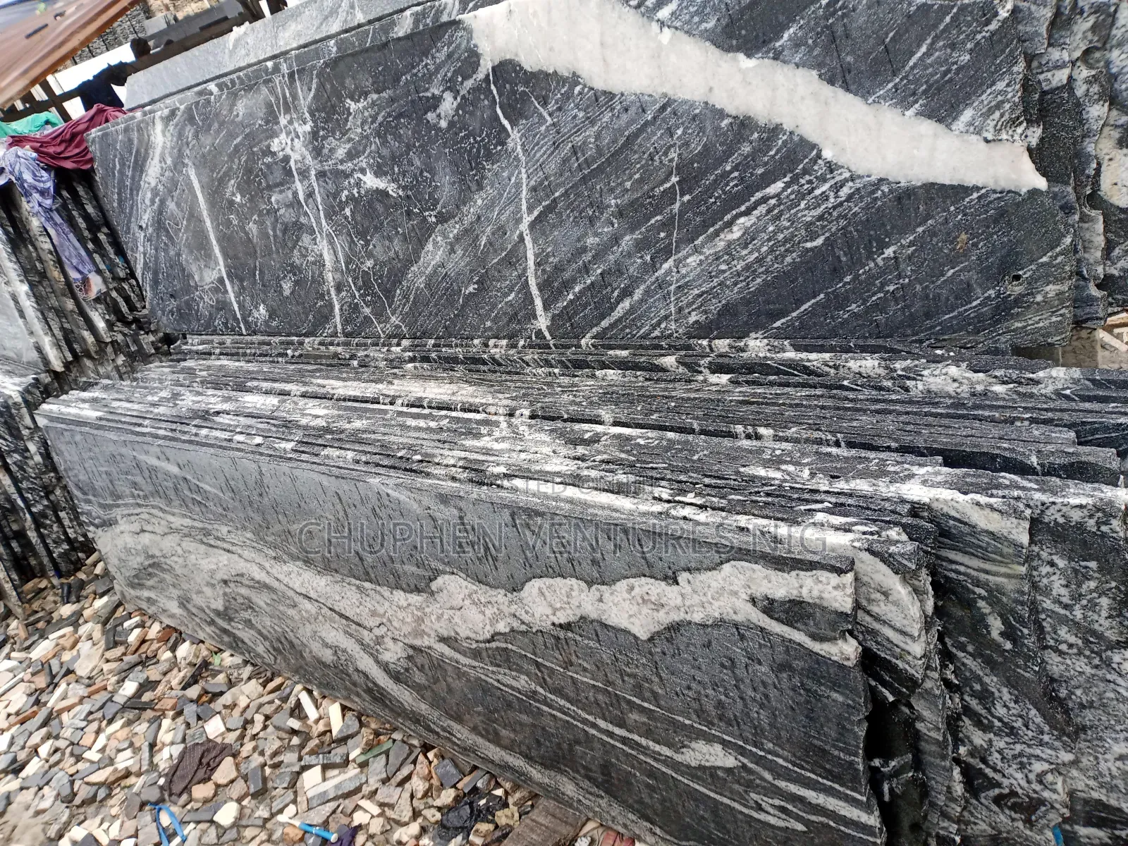 Jubrano Ocean Waves Granite for Kitchen Counter Top Etc