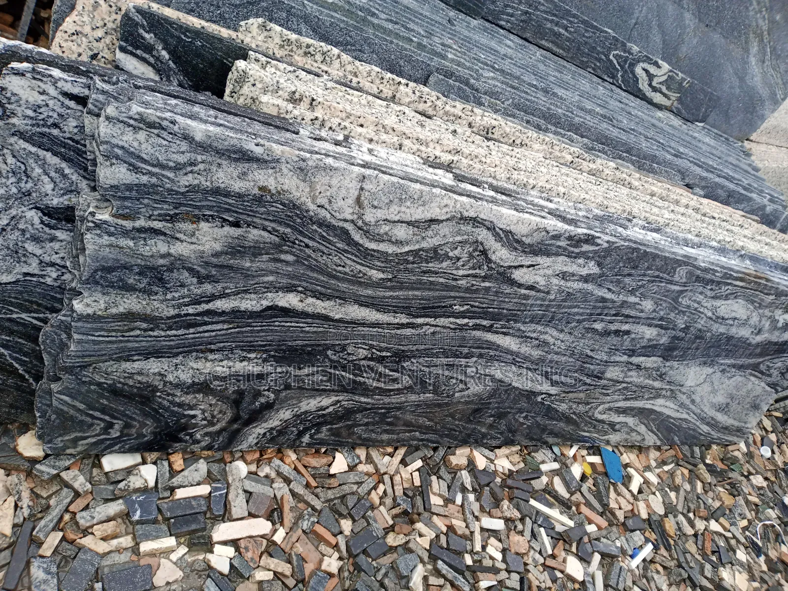 Jubrano Ocean Waves Granite for Kitchen Counter Top Etc