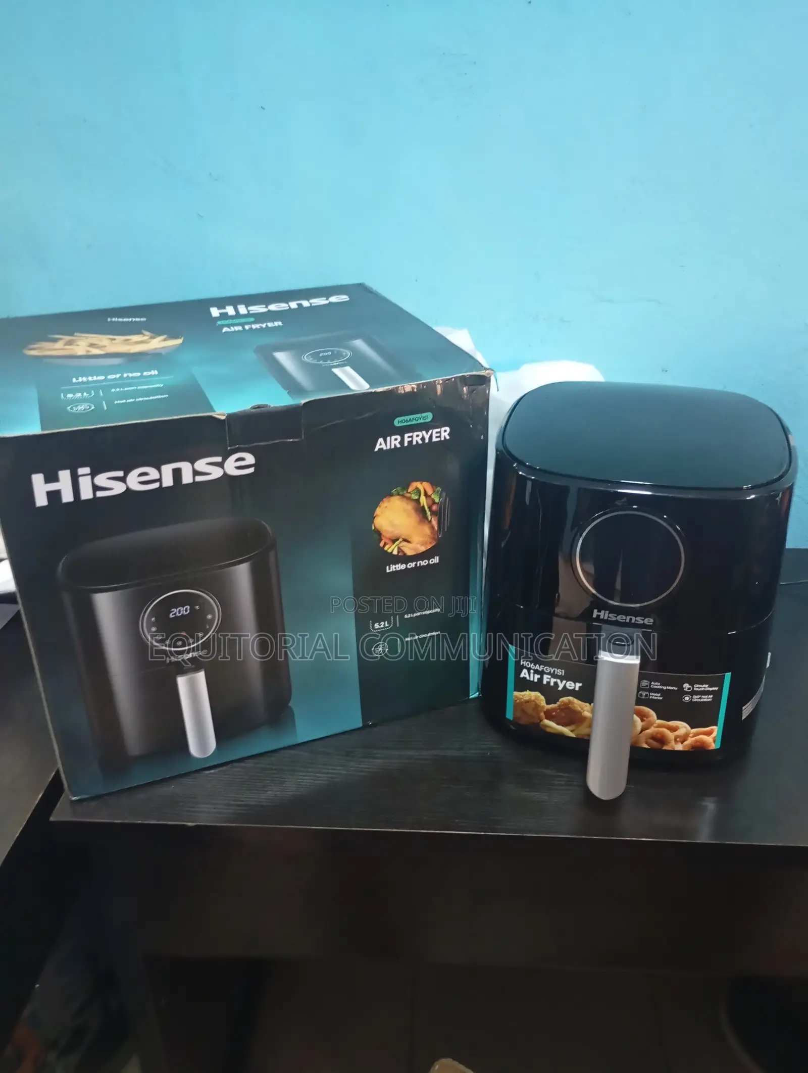 Multi-Purpose Cooking – Hisense 5.2l Air Fryer