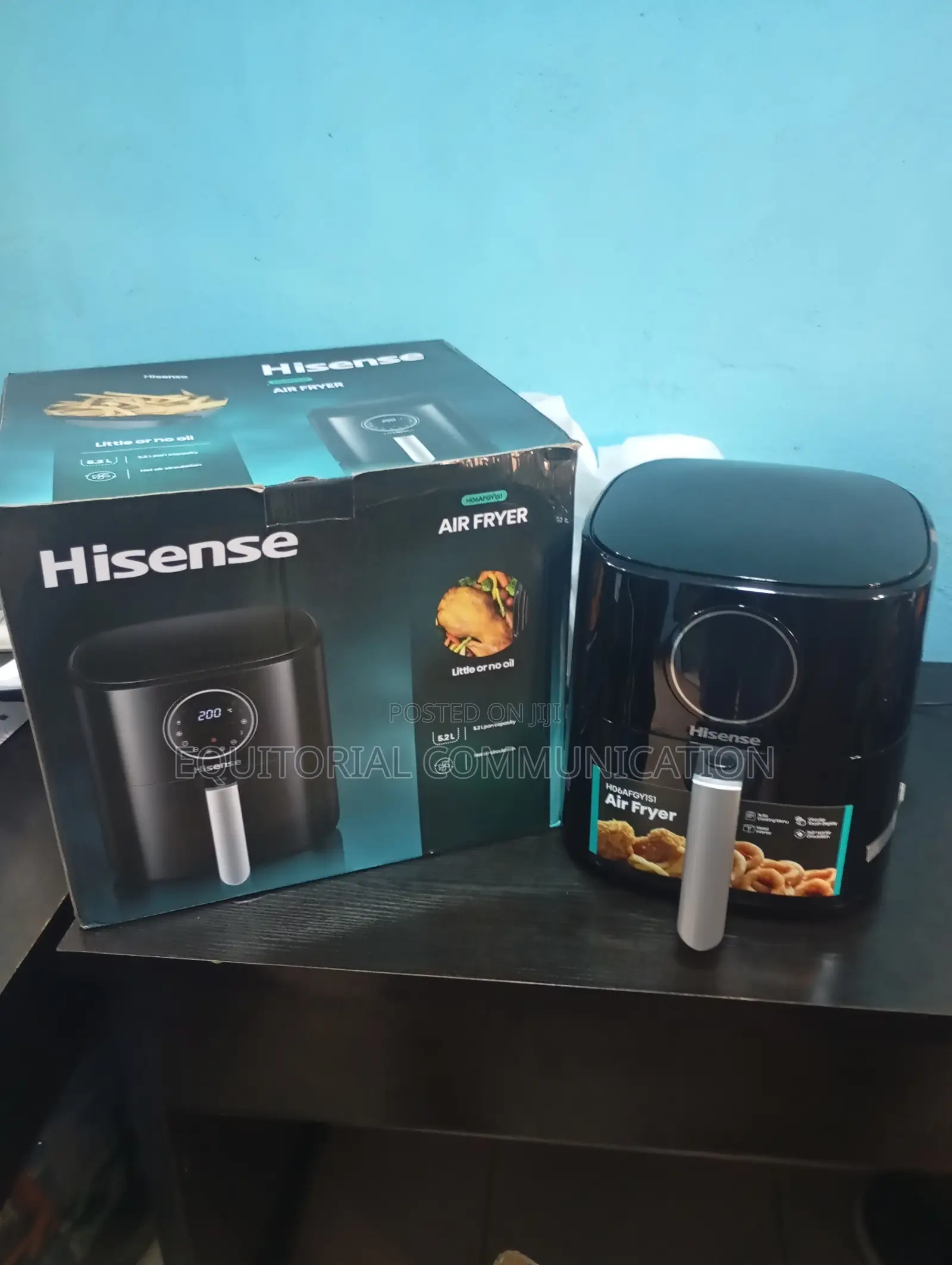 Multi-Purpose Cooking – Hisense 5.2l Air Fryer