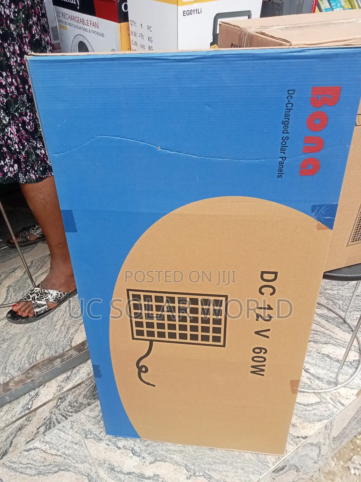 Bona 60w 12v Solar Panel