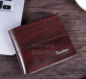 Fuerdanni Men's Leather Luxury Brand Slim Wallet Pouch Purse
