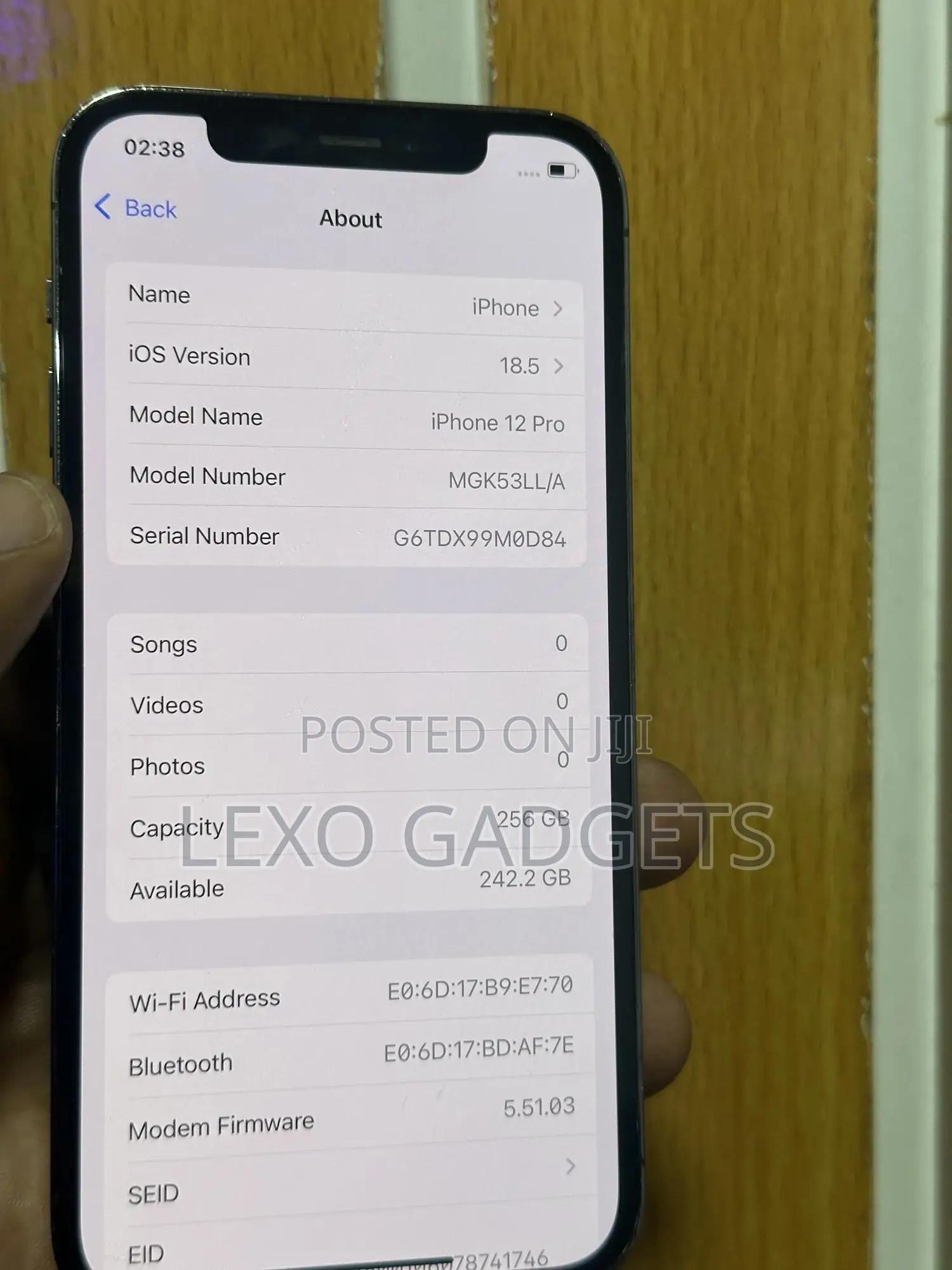 Apple iPhone 12 Pro 256 GB Gray