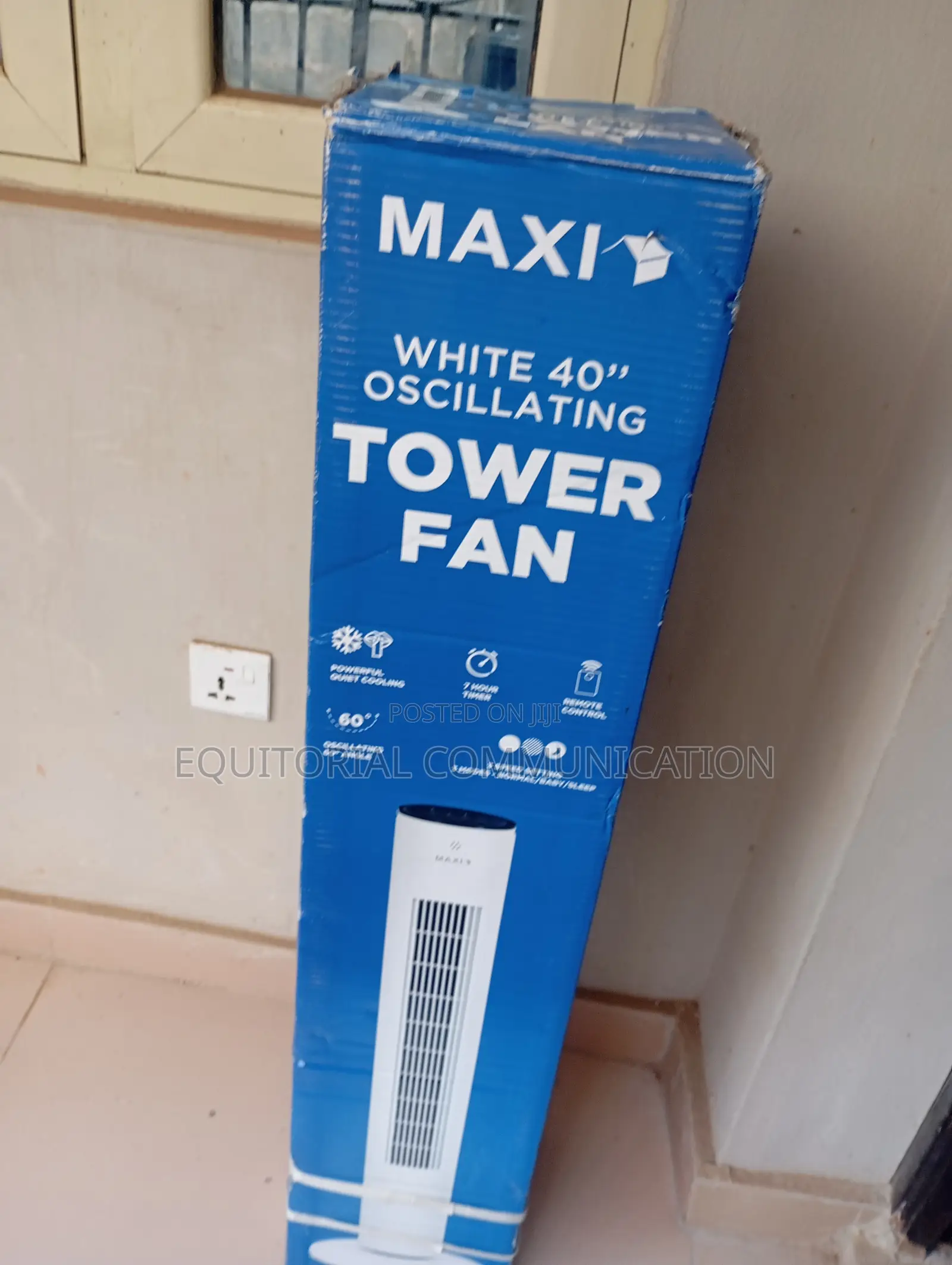 Timertech Maxi Tower Fan – Set and Relax