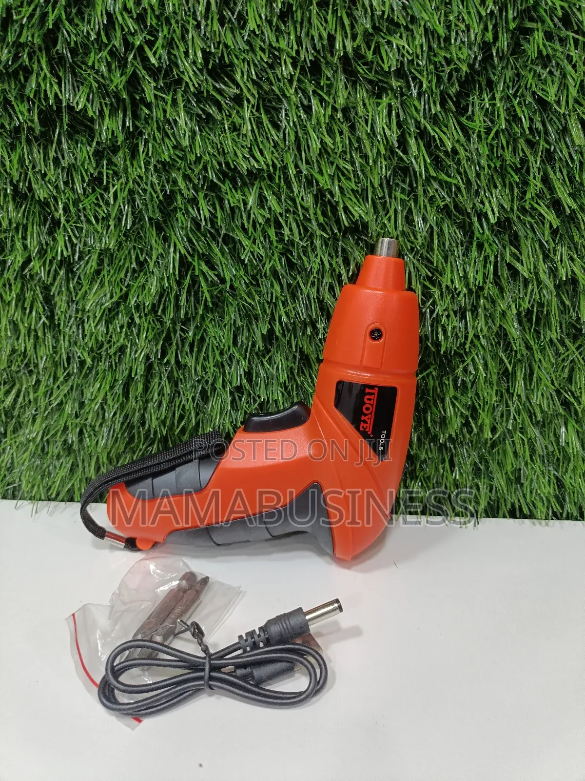 Tuoye Rechargeable Cordless Screwdriver Set With 2 Tips