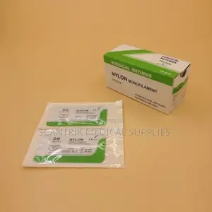 Black Nylon Suture Material
