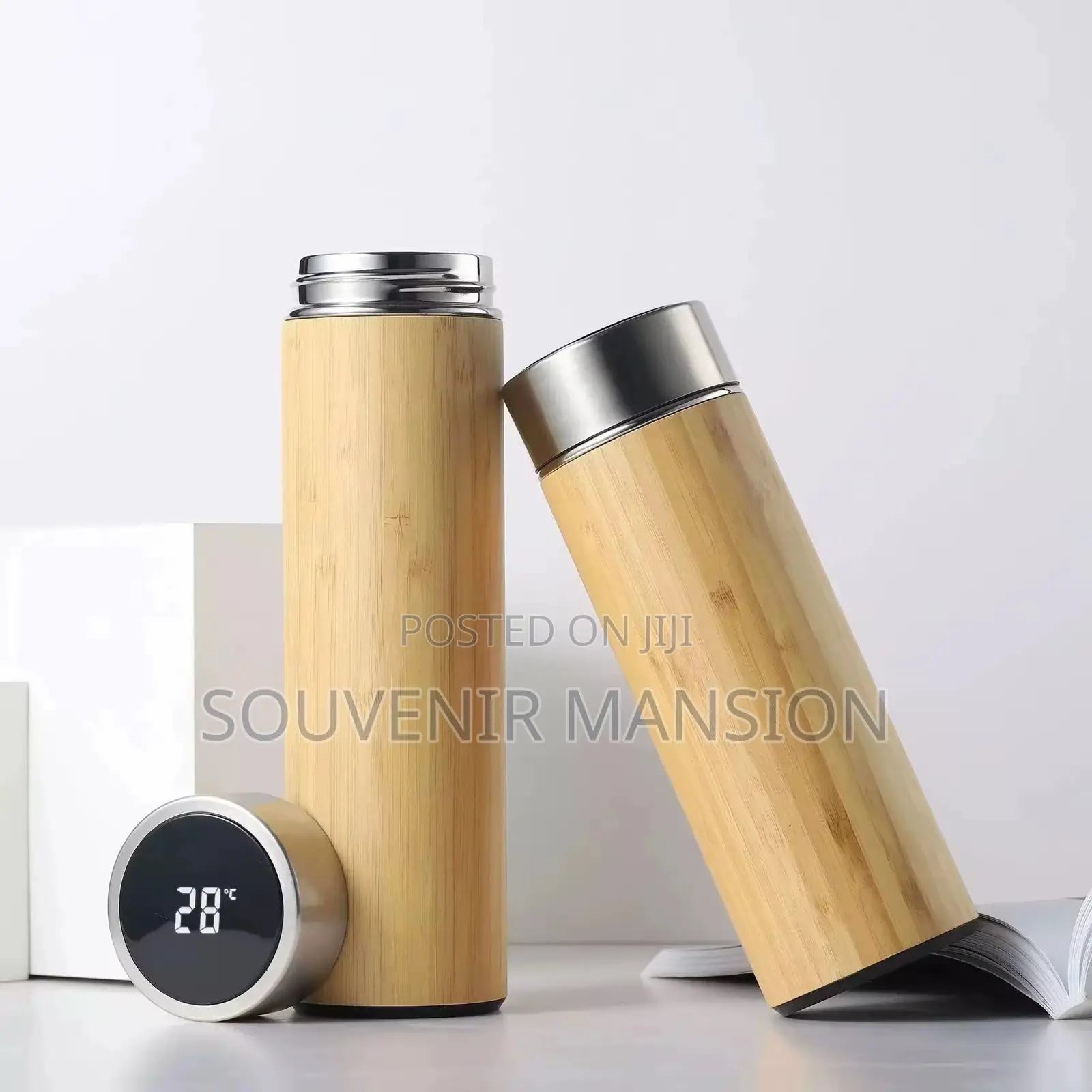 Bamboo Temperature Flask 500ml