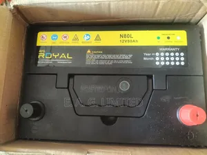 Ayg Royal Premium Battery, 12v 80ah. Korean Technology.