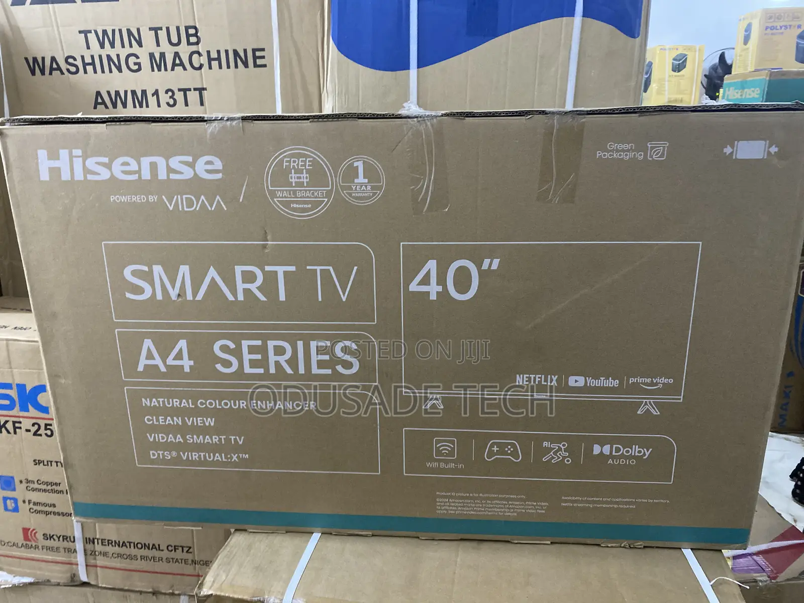 Brand New Hisense 40a4k – 40" Screen, Full Hd Resolution