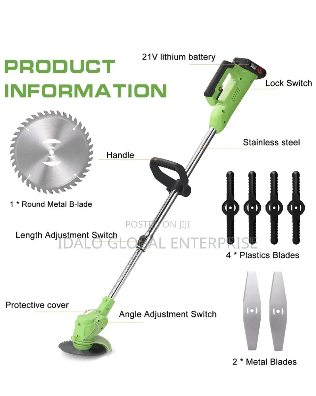 Electric Garden Lawn Mower