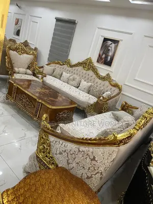 8seater Imported Royal Fabric Sofa Chair Special Quality