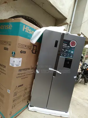 Hisense Rc-67ws Dual Door Silver Refrigerator