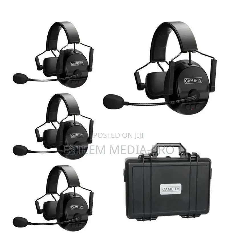 Came-Tv Kuminik8 Wireless Intercom Headset -Singleear 4 Pack