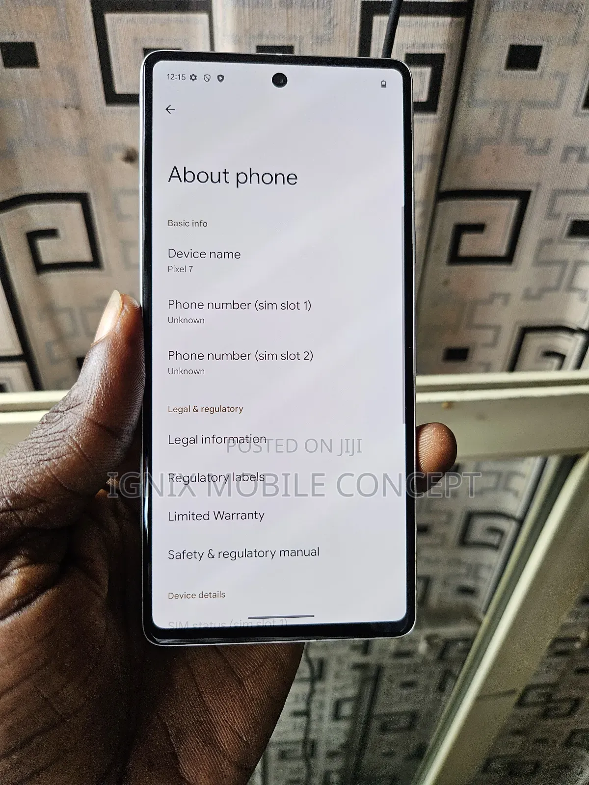 Google Pixel 7 128 GB White