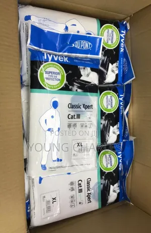 Tyvek Disposable Chemical Coverall