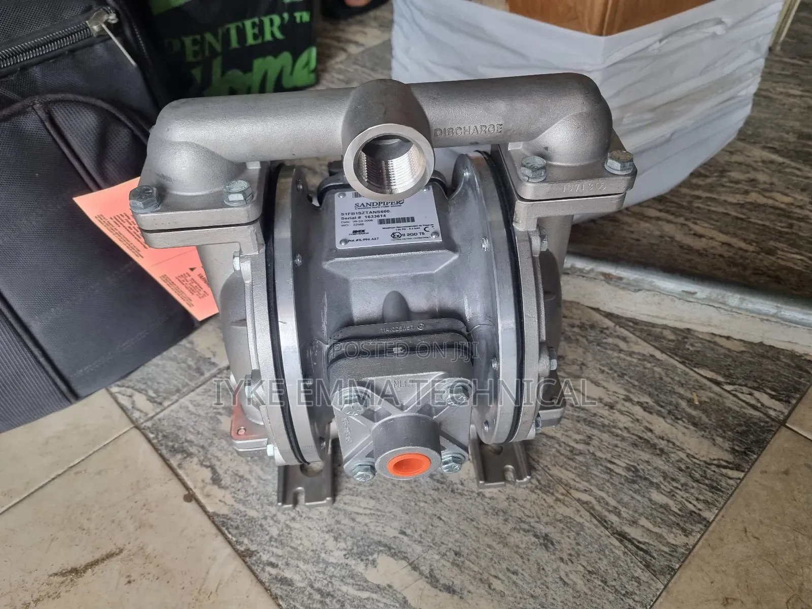 1" Stainless Diaphragm Wilden Pump