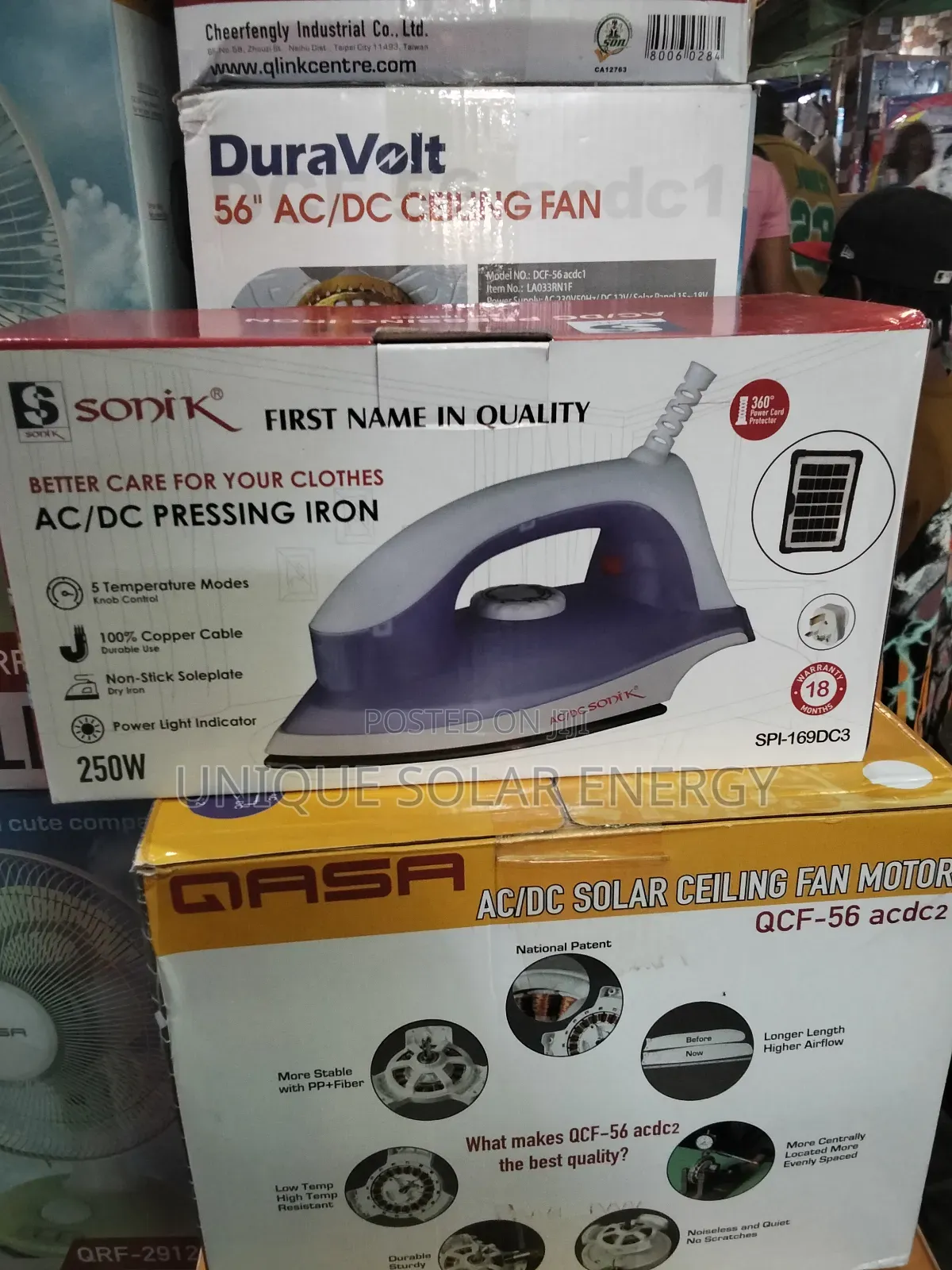 Sonik 250w Ac Dc Pressing Iron