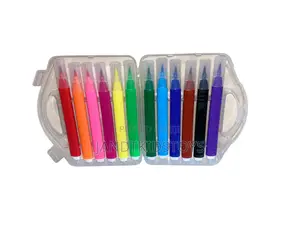 12-Piece Washable Marker Pen Set