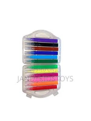 12-Piece Washable Marker Pen Set