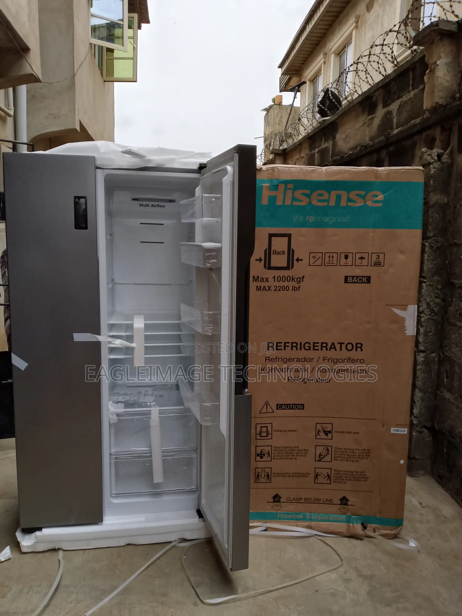Kitchen Ready Hisense Rc-67ws Refrigerator