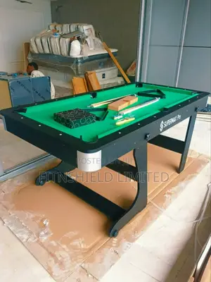6ft Imported Foldable Snooker Board With All Accessories