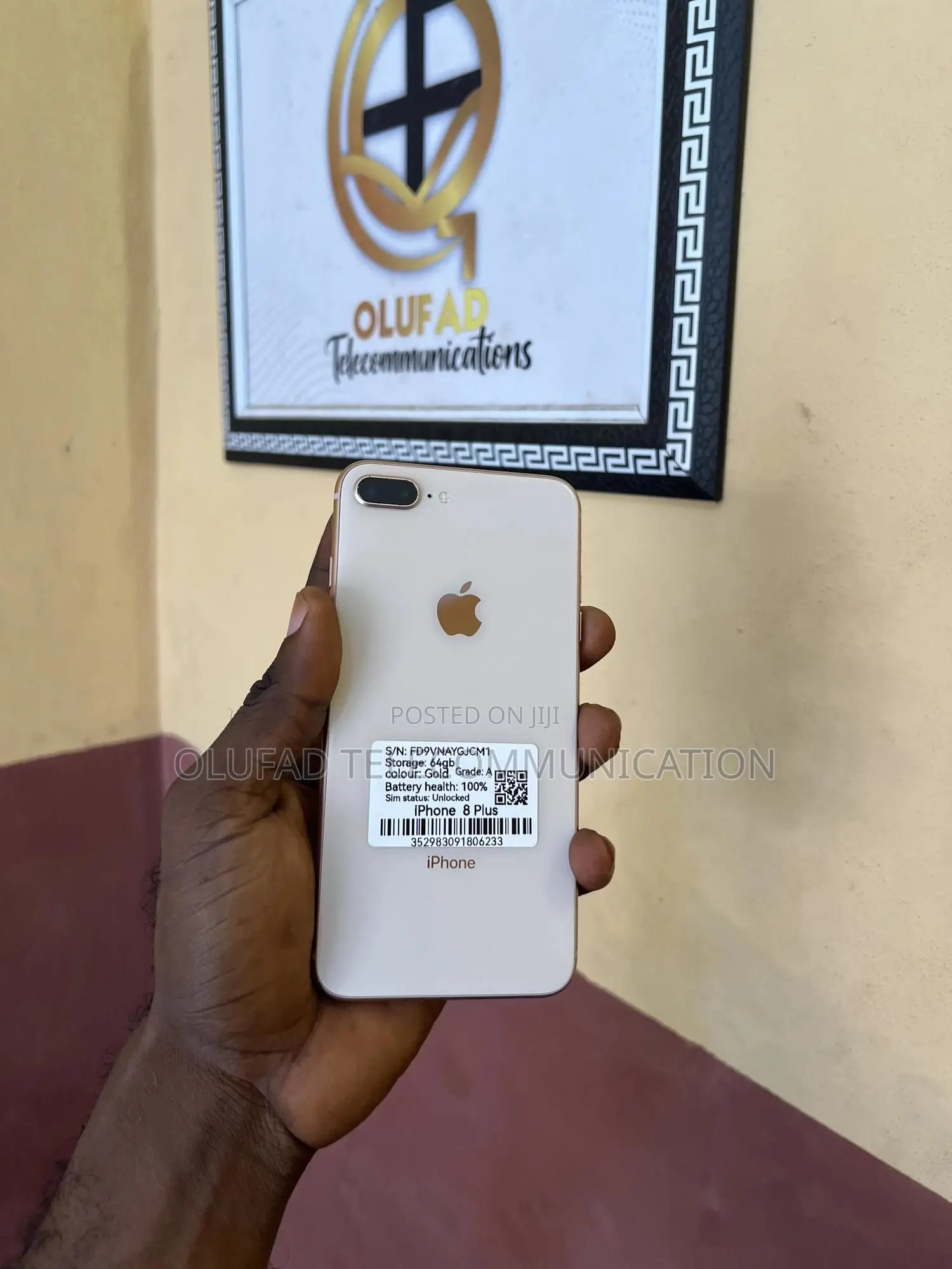 New Apple iPhone 8 Plus 64 GB Pink