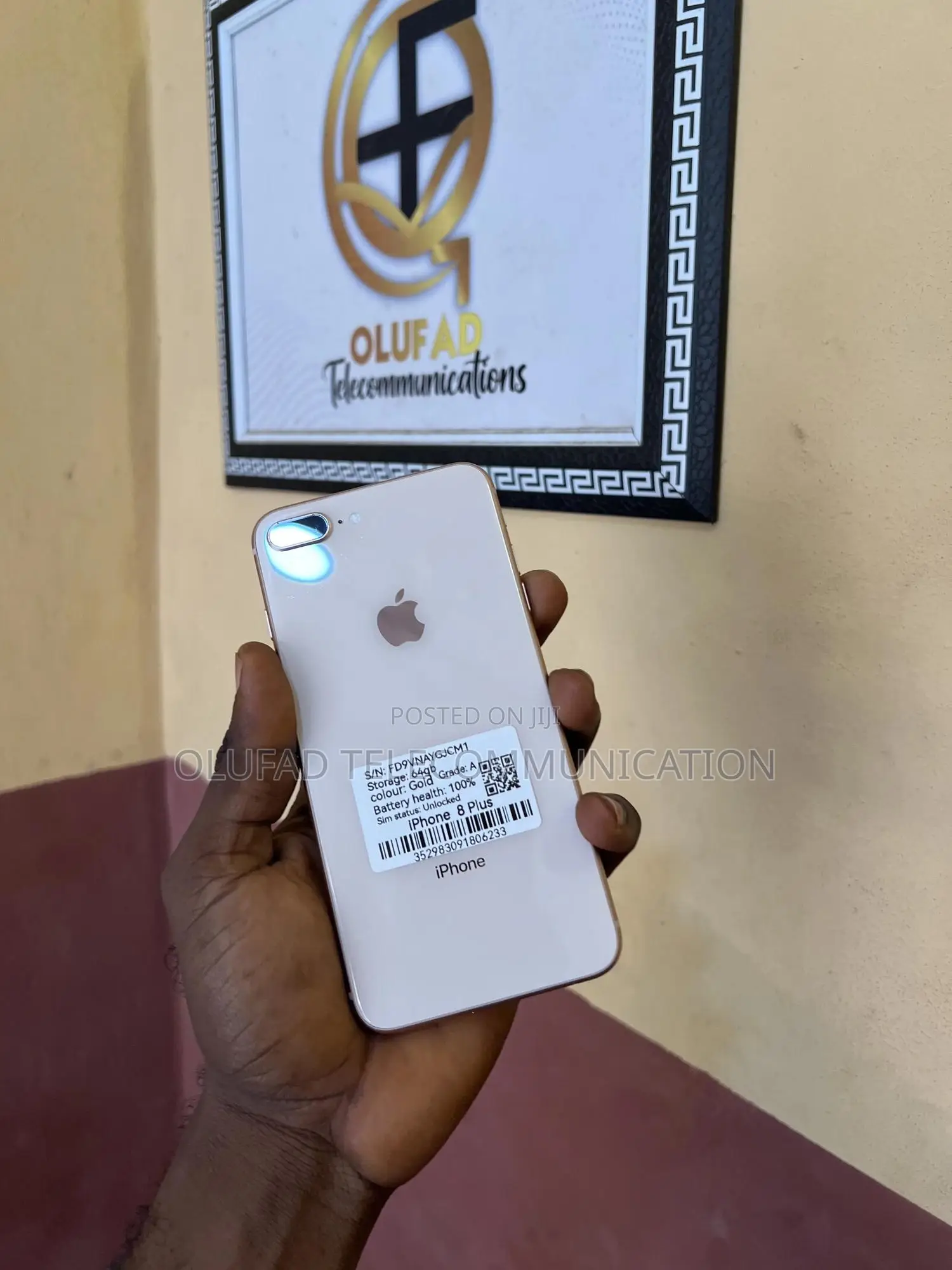 New Apple iPhone 8 Plus 64 GB Pink