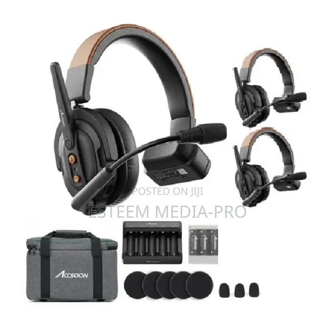 Accsoon Como Se 3-Person Wireless Intercom System