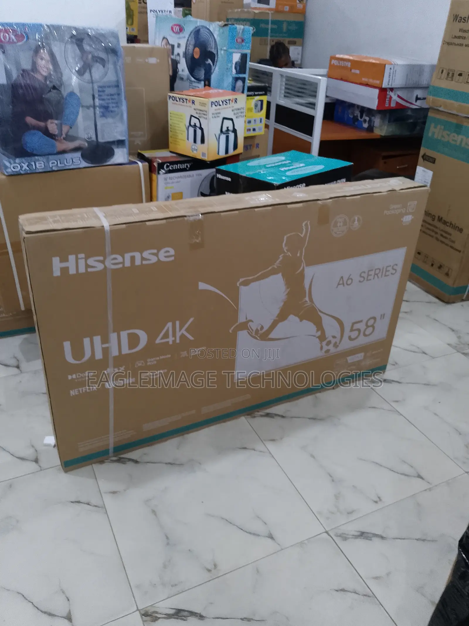 Brilliant Hisense 58" Tv Model 46n