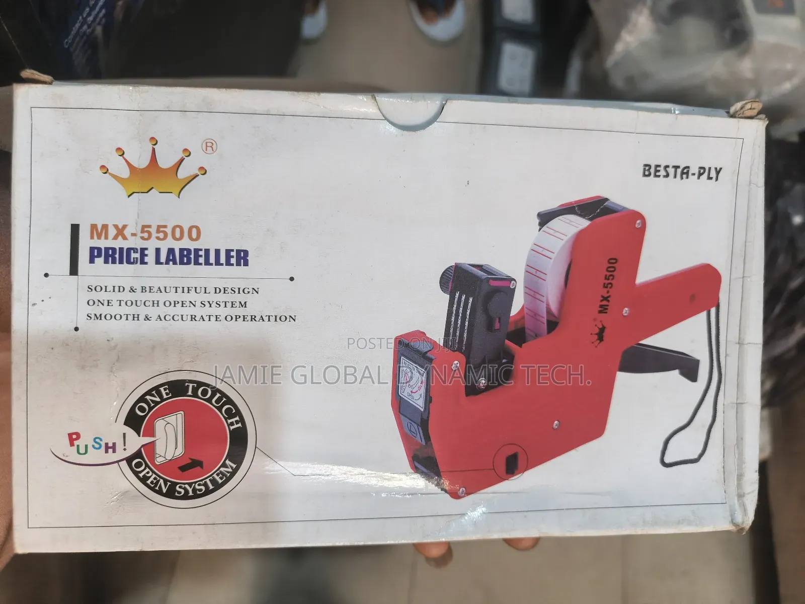 Price Tag Labelling Machine