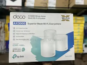 Tp-Link Deco X50 Home Mesh Wifi 6 Router( 3 Packs)
