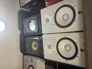 White Yamaha Hs8 Monitor Speaker