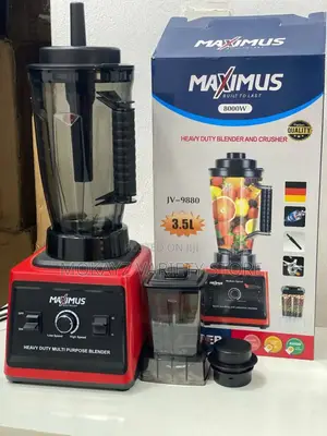 8000watt Maximus Heavy Duty 2in1 Multifunctional Blender