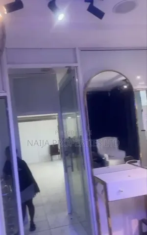 Functioning Unisex Salon and Spar in Sangotedo for Rent