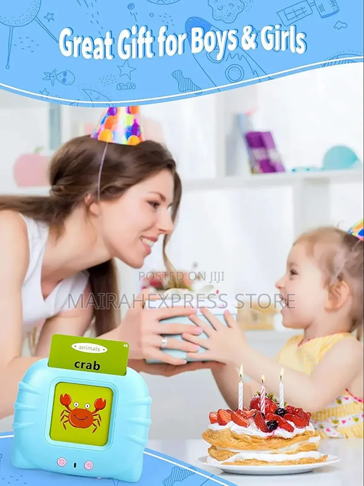 112pcs Flash Card Kids Early Learning Educational Device