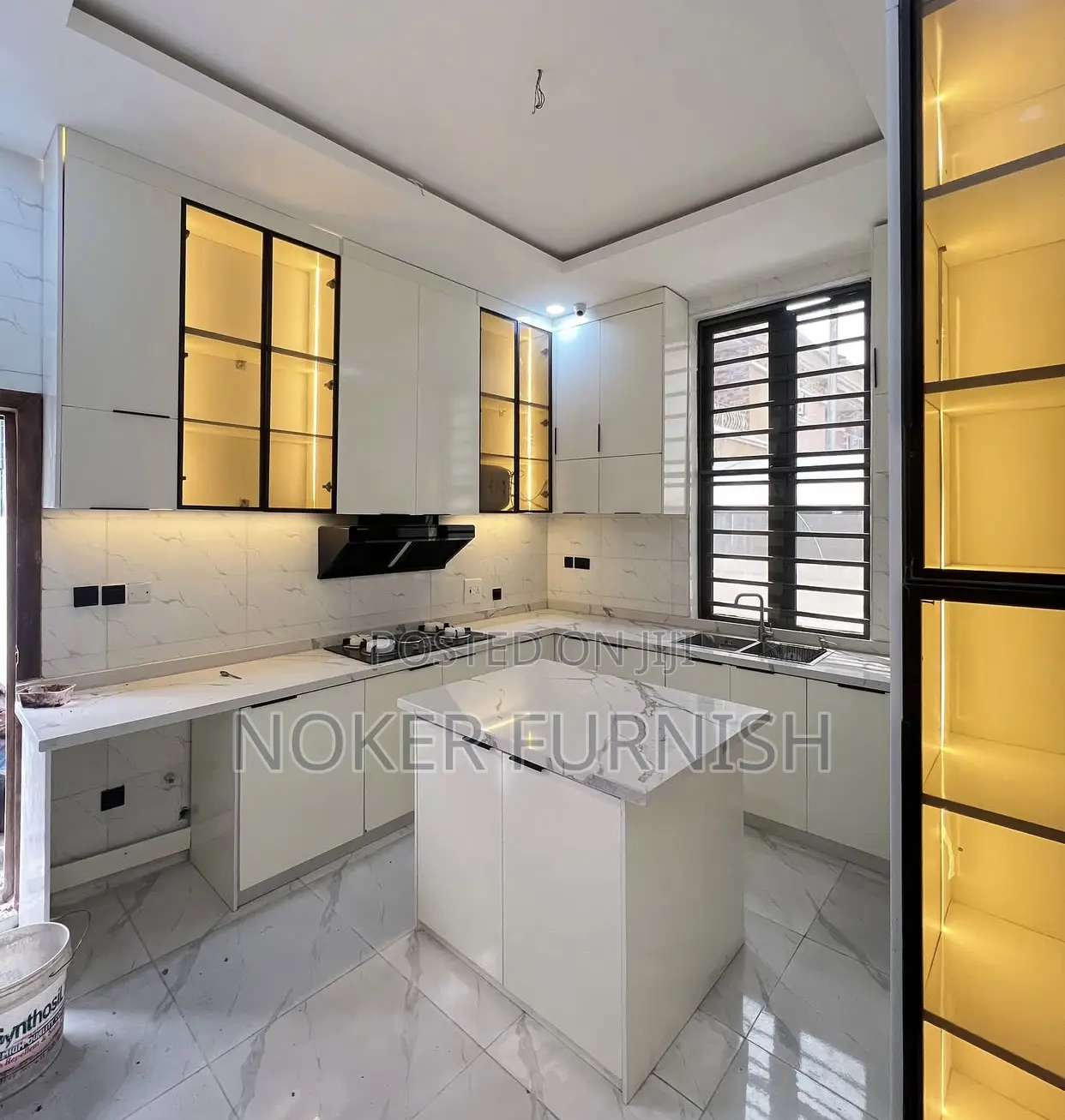Kitchen Cabinet With Led Light