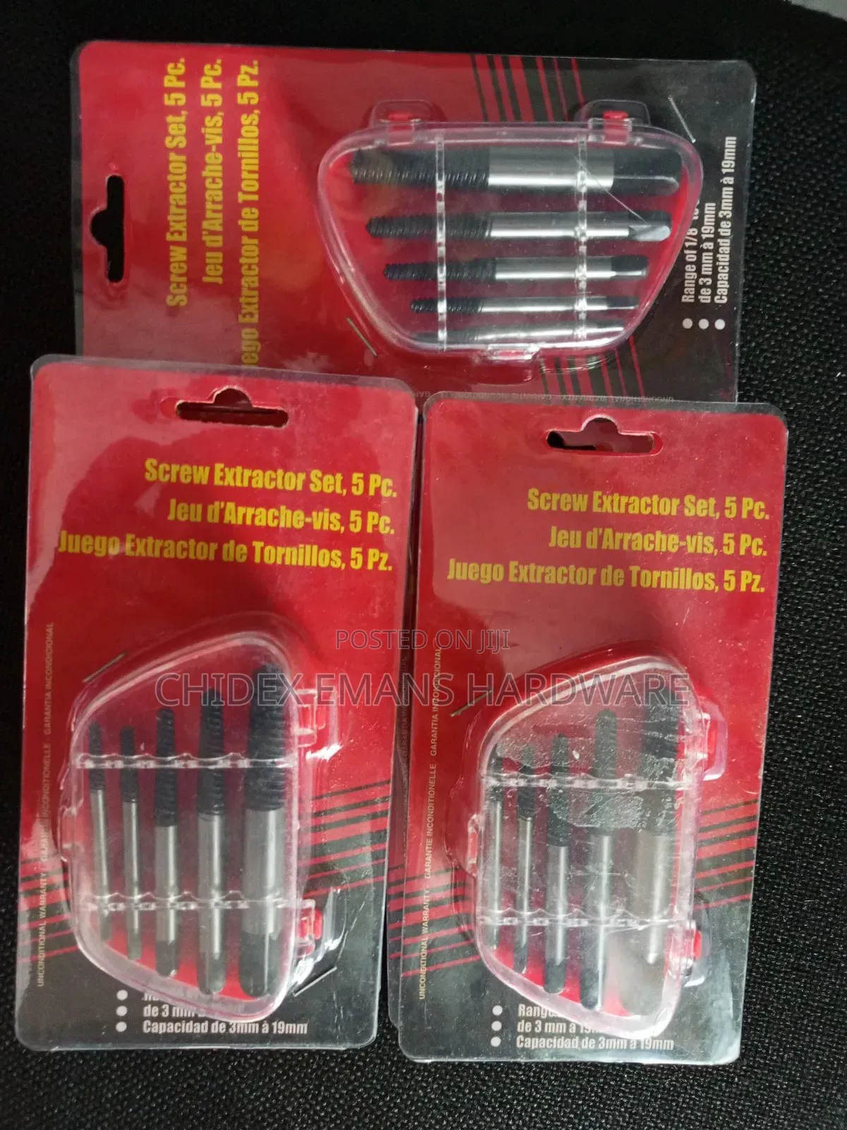 Screw Extractor Set