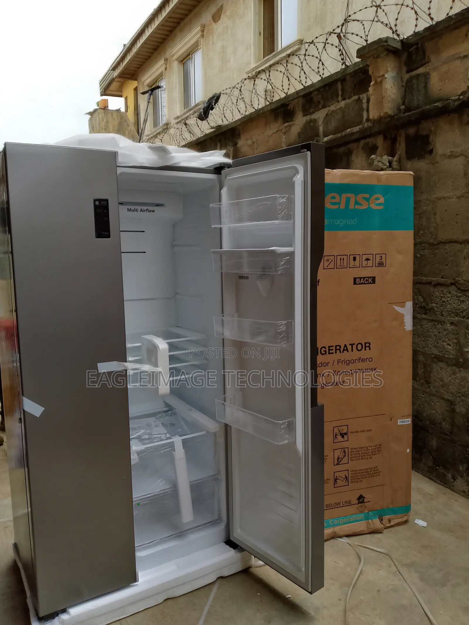 Functional Hisense Rc-67ws Silver Refrigerator