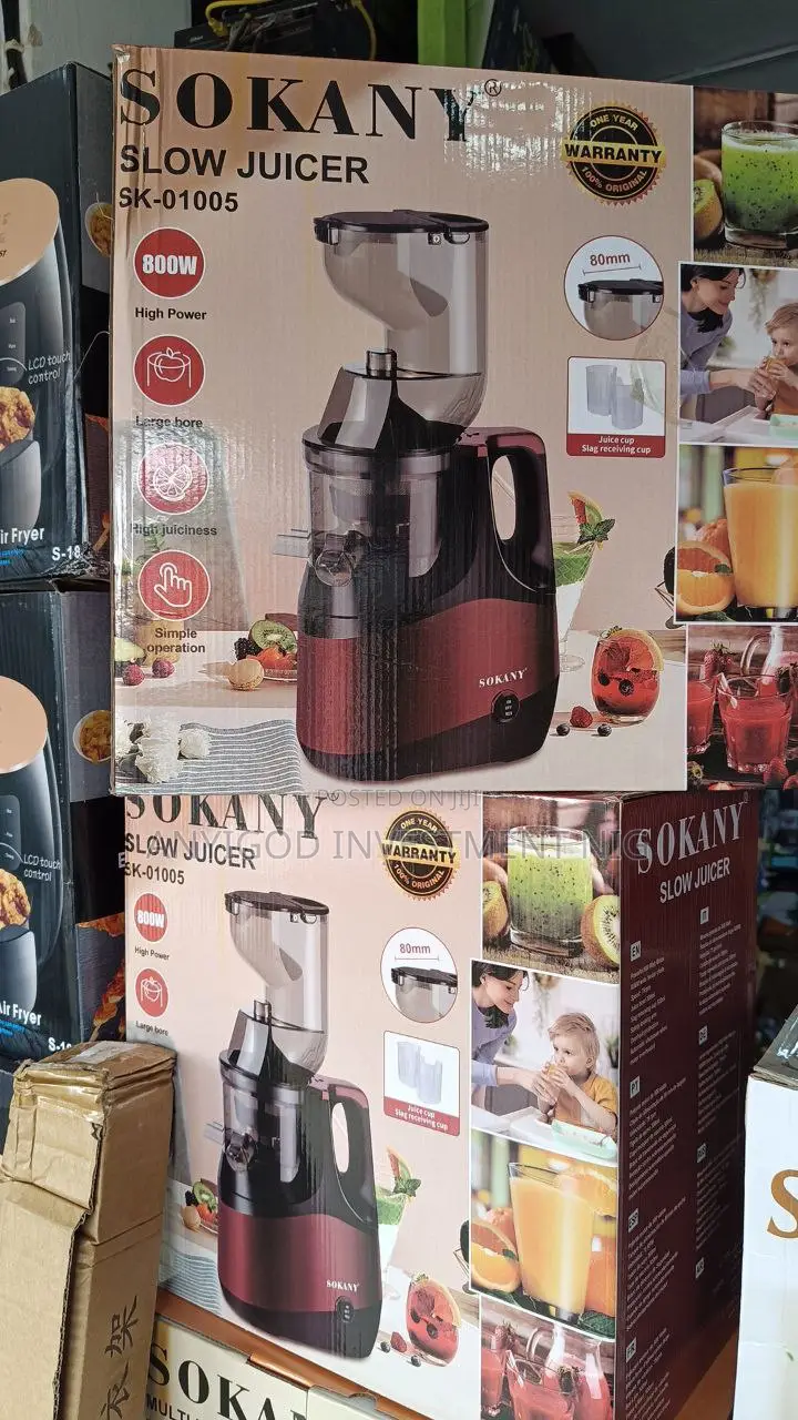 Sokany 800watts Slow Juicer