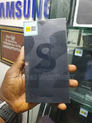 New Samsung Galaxy S22+ 5G 256 GB Black