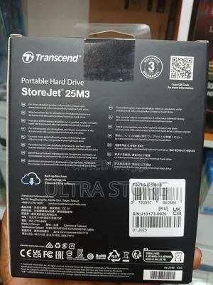 Transcend Usb 3.1 Storejet External Hard Drive - 2tb