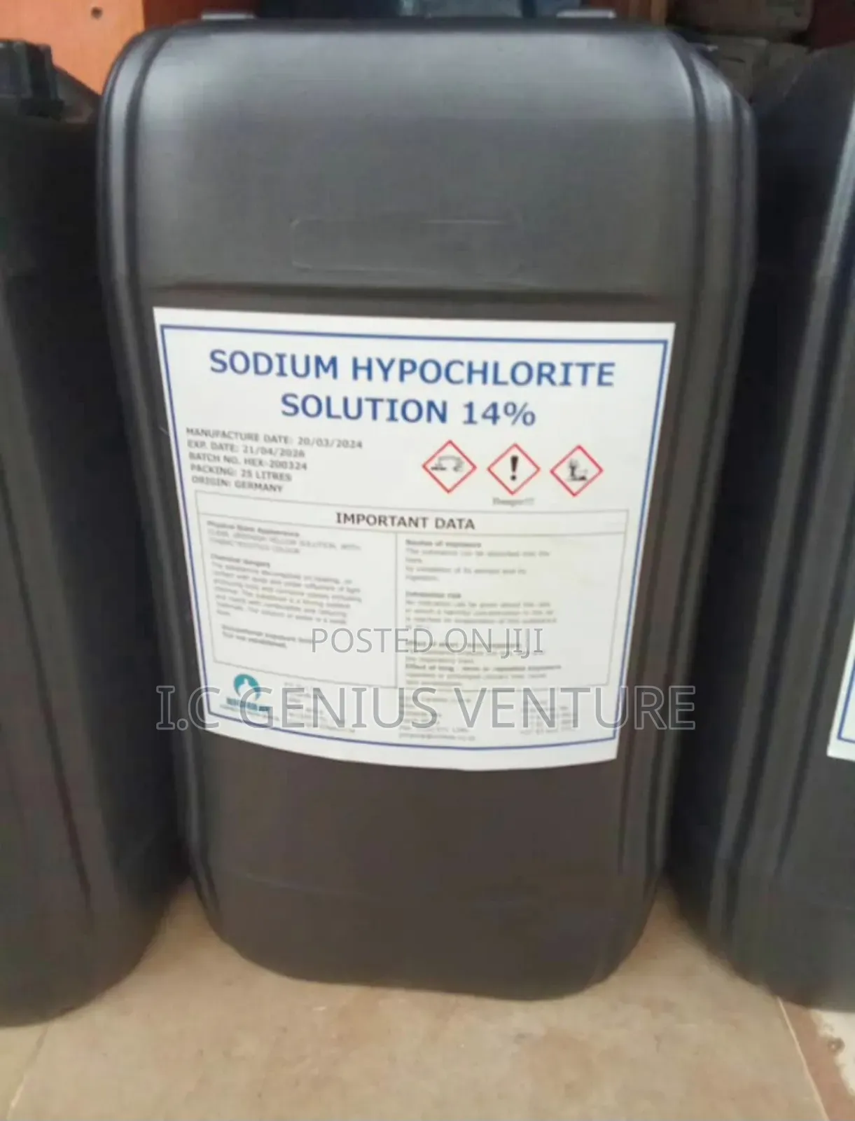 Sodium Hypocrite Solution